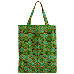 Flowers In Mind In Happy Soft Summer Time Zipper Classic Tote Bag by pepitasart