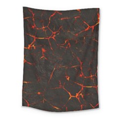 Volcanic Textures Medium Tapestry by BangZart