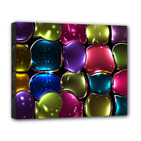 Stained Glass Deluxe Canvas 20  X 16   by BangZart