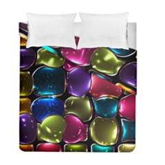 Stained Glass Duvet Cover Double Side (full/ Double Size) by BangZart