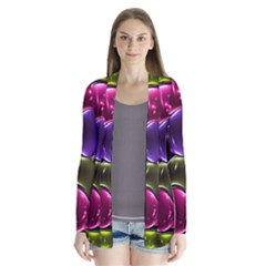 Stained Glass Drape Collar Cardigan by BangZart