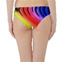 Colorful Vertical Lines Hipster Bikini Bottoms View2