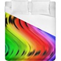 Colorful Vertical Lines Duvet Cover (California King Size) View1