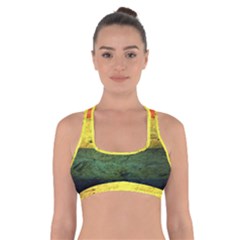 Five Wall Colour Cross Back Sports Bra by BangZart