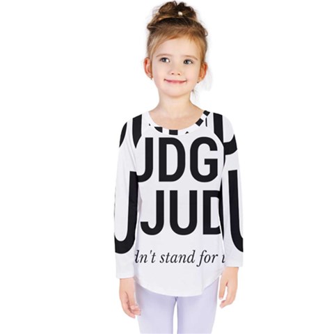 Judge Judy Wouldn t Stand For This! Kids  Long Sleeve Tee by theycallmemimi