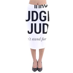 Judge Judy Wouldn t Stand For This! Velvet Midi Pencil Skirt by theycallmemimi