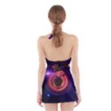 The Little Astronaut on a Tiny Fractal Planet Halter Swimsuit Dress View2