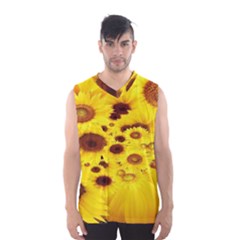 Beautiful Sunflowers Men s Basketball Tank Top by BangZart