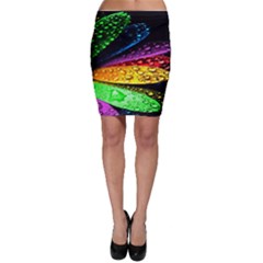 Abstract Flower Bodycon Skirt by BangZart