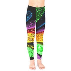 Abstract Flower Kids  Legging