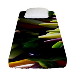 Bright Peppers Fitted Sheet (single Size) by BangZart