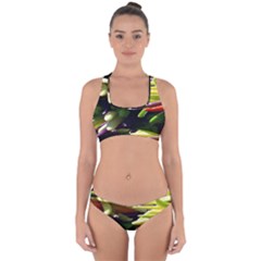 Bright Peppers Cross Back Hipster Bikini Set