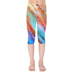 Cool Design Kids  Capri Leggings 