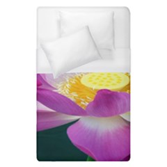 Pink Lotus Flower Duvet Cover (single Size) by BangZart