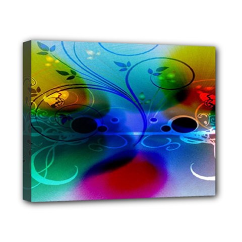 Abstract Color Plants Canvas 10  X 8  by BangZart