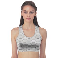 Roof Texture Sports Bra by BangZart