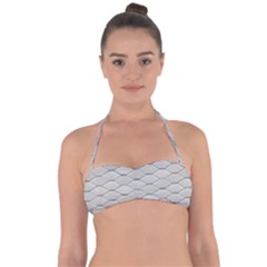 Roof Texture Halter Bandeau Bikini Top