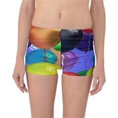 Colorful Balloons Render Reversible Boyleg Bikini Bottoms by BangZart