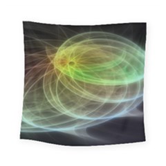 Yellow Smoke Square Tapestry (small) by BangZart