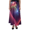 Neon Heart Flared Maxi Skirt View1