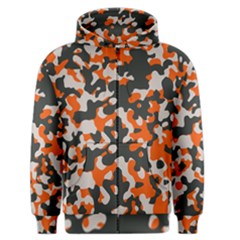 Camouflage Texture Patterns Men s Zipper Hoodie by BangZart