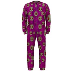 Ladybug In The Forest Of Fantasy Onepiece Jumpsuit (men)  by pepitasart