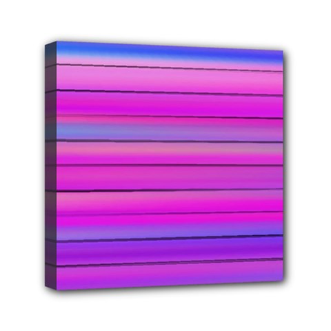 Cool Abstract Lines Mini Canvas 6  X 6  by BangZart