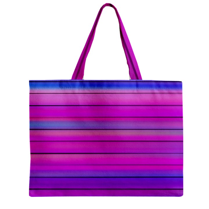 Cool Abstract Lines Zipper Mini Tote Bag