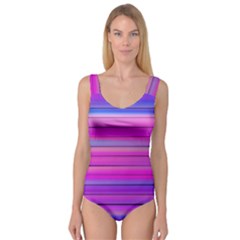 Cool Abstract Lines Princess Tank Leotard  by BangZart