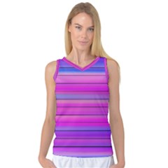 Cool Abstract Lines Women s Basketball Tank Top by BangZart