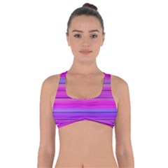 Cool Abstract Lines Got No Strings Sports Bra by BangZart