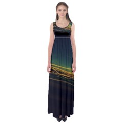 Night Lights Empire Waist Maxi Dress by BangZart