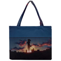 Art Sunset Anime Afternoon Mini Tote Bag by BangZart