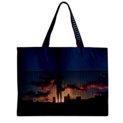 Art Sunset Anime Afternoon Zipper Mini Tote Bag by BangZart