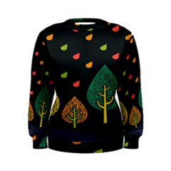 Vector Color Tree Women s Sweatshirt by BangZart