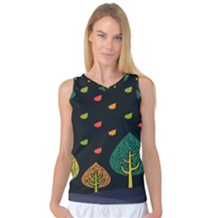 Vector Color Tree Women s Basketball Tank Top by BangZart