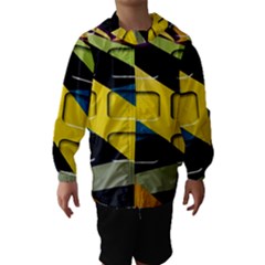 Colorful Docking Frame Hooded Wind Breaker (kids) by BangZart