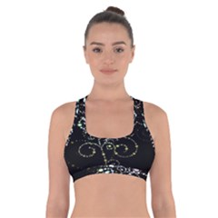 Sparkle Design Cross Back Sports Bra