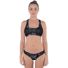 Sparkle Design Cross Back Hipster Bikini Set