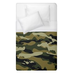 Military Vector Pattern Texture Duvet Cover (single Size) by BangZart