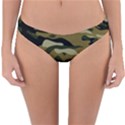 Military Vector Pattern Texture Reversible Hipster Bikini Bottoms View1