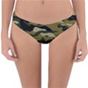 Military Vector Pattern Texture Reversible Hipster Bikini Bottoms View3