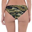 Military Vector Pattern Texture Reversible Hipster Bikini Bottoms View4