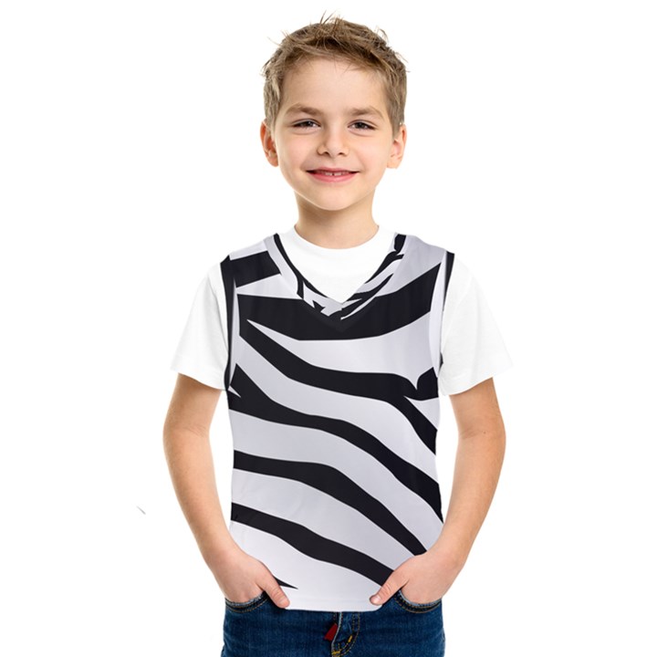 White Tiger Skin Kids  SportsWear