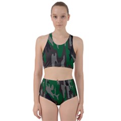 Army Green Camouflage Bikini Swimsuit Spa Swimsuit 