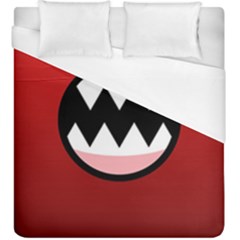 Funny Angry Duvet Cover (king Size) by BangZart