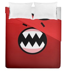 Funny Angry Duvet Cover Double Side (queen Size) by BangZart