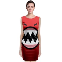 Funny Angry Classic Sleeveless Midi Dress by BangZart