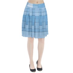 Blue Squares Iphone 5 Wallpaper Pleated Skirt by BangZart