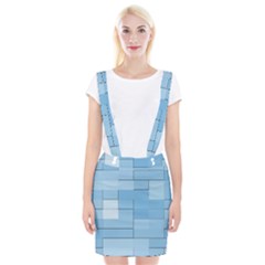 Blue Squares Iphone 5 Wallpaper Braces Suspender Skirt by BangZart